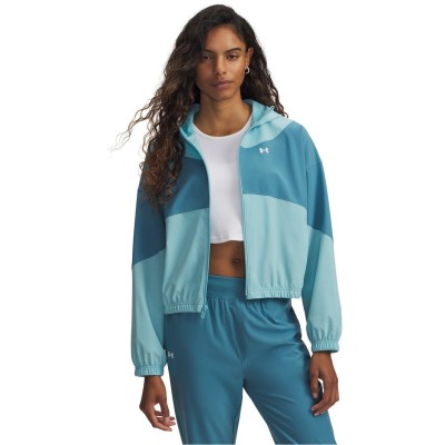 горнище,разпродажба,under,armour,under,armour,women's,rival,woven,tracksuit,top,blue,white