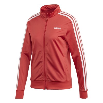 дамско,яке,дамски,летен,каталог,дамски,летни,рокли,разпродажба,adidas,adidas,essentials,3,stripe,track,jacket,womens,red