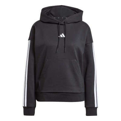 суичър,дамски,горнища,с,качулка,adidas,essentials,3,stripes,fleece,hoodie,black