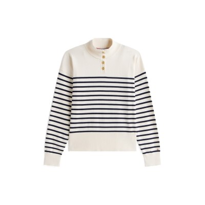 блуза,дамски,горнища,с,качулка,дамски,ежедневни,облекла,tommy,hilfiger,women's,gold,button,crew,sweatshirt,navy,stp