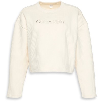 дамски,горнища,с,качулка,дамски,ежедневни,облекла,calvin,klein,calvin,ls,qultd,swt,ld54,ivory