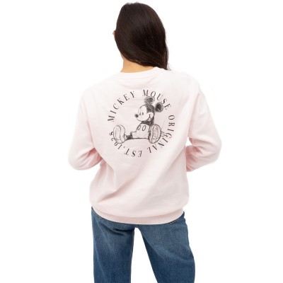 блуза,дамски,стоки,с,аним.,герои,дамски,блузи,disney,crew,sweater,ld99,pink