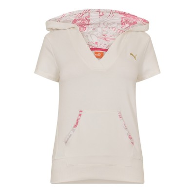 разпродажба,puma,дамски,горнища,с,качулка,puma,puma,ft,short,sl,hood,sweat,womens,white