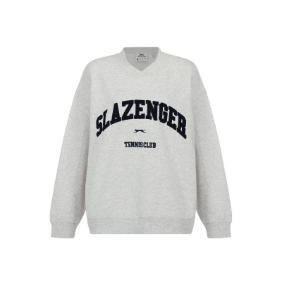 пуловер,дамски,блузи,slazenger,v,neck,jumper,grey,navy