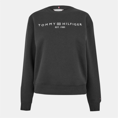 блуза,дамски,горнища,с,качулка,дамски,ежедневни,облекла,tommy,hilfiger,pullover,sweatshirt,black