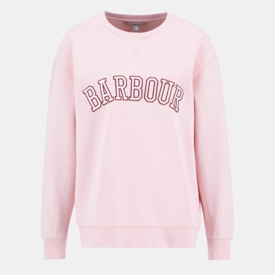 блуза,дамски,ежедневни,облекла,barbour,northumberland,sweatshirt,pink,blush