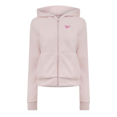 разпродажба,reebok,дамски,горнища,с,качулка,reebok,sl,flc,fz,ld99,light,pink