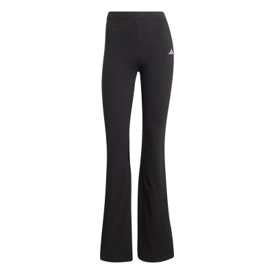 дамски,клин,adidas,essentials,logo,flared,leggings,womens,black,white