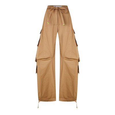 панталони,дамски,чорапогащи,и,клинове,off,white,gabardine,cargo,trousers,camel