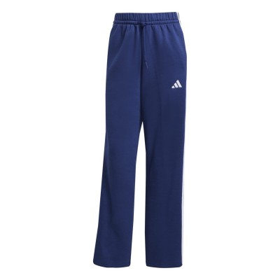 дамски,анцуг,дамски,анцузи,adidas,essentials,3,stripes,open,hem,fleece,joggers,womens,blue,white