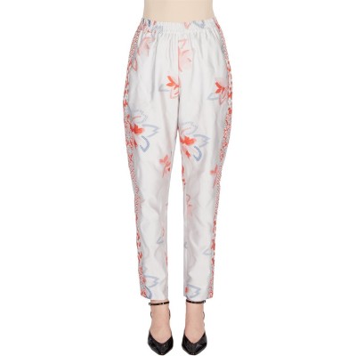 панталони,дамски,чорапогащи,и,клинове,emporio,armani,women's,floral,tapered,trousers,fantasia