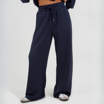 дамски,анцузи,brave,soul,ladies,wide,leg,scuba,jogger,dark,navy