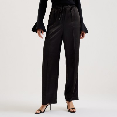 дамски,панталони,ted,baker,women,s,umaibo,wide,leg,trousers,black