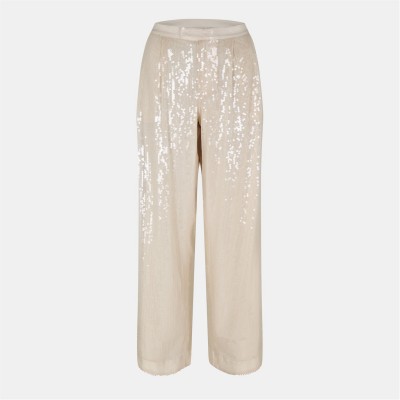панталони,дамски,чорапогащи,и,клинове,boss,sequinned,straight,fit,trousers,open,orange