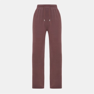 панталони,дамски,чорапогащи,и,клинове,дамски,долнища,размер+,дамски,облекла,размер,i,saw,it,first,rib,wide,leg,trousers,brown