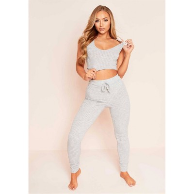 дамски,анцузи,missy,empire,&,match,ribbed,lounge,skinny,jogger,grey