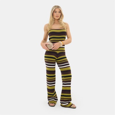 дамски,облекла,размер,i,saw,it,first,striped,knitted,wide,leg,trouser,multi
