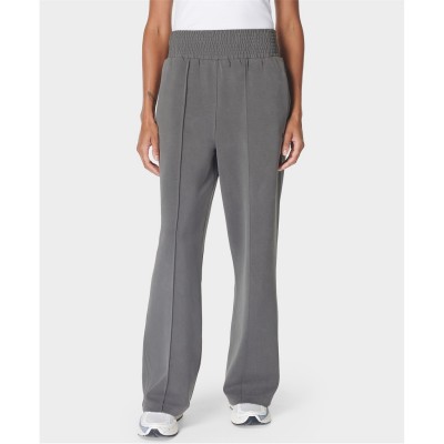 панталони,дамски,чорапогащи,и,клинове,sweaty,betty,women's,wide,leg,trousers,charcoal,grey