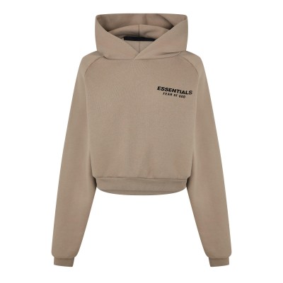 суичър,fear,of,god,essentials,back,logo,over,the,head,hoodie,desert,sand