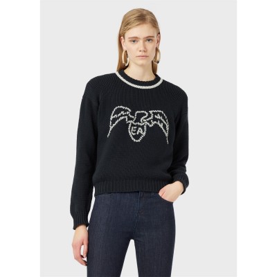 дамски,плетени,дрехи,дамски,топове,emporio,armani,emporio,integl,kntwr,ld99,navy,blue