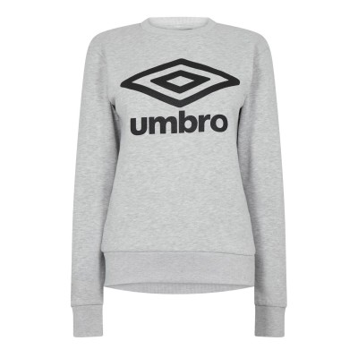 блуза,дамски,блузи,umbro,women's,diamond,logo,crew,sweatshirt,grey,marl
