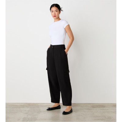 панталони,дамски,чорапогащи,и,клинове,finery,women's,sara,cargo,trousers,black