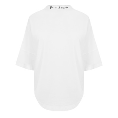 тениска,дамски,топове,palm,angels,back,logo,t,shirt,white