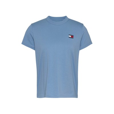 тениска,дамски,топове,tommy,jeans,women's,regular,fit,badge,t,shirt,colorado,blue