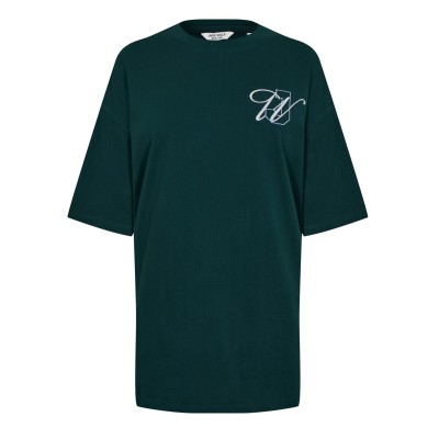 дамска,тениска,дамски,тениски,дамски,топове,jack,wills,oversize,applique,t,shirt,womens,dark,green