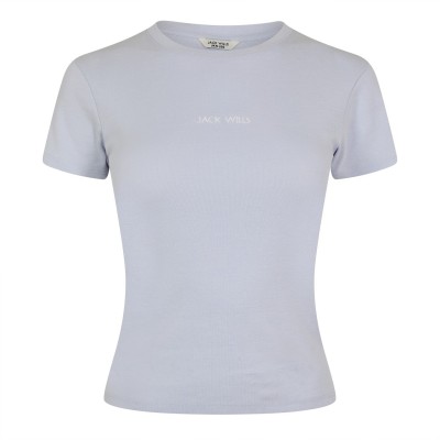дамски,тениски,дамски,топове,jack,wills,baby,tee,ice,blue