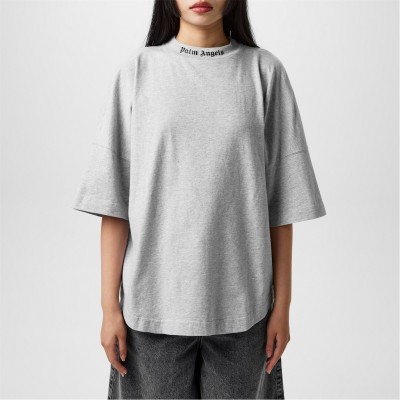 тениска,дамски,топове,palm,angels,logo,t,shirt,grey
