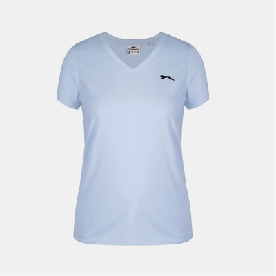 дамска,тениска,дамски,тениски,дамски,топове,дамски,горнища,размер+,дамски,облекла,размер,slazenger,ladies,v,neck,tee,shirt,light,blue