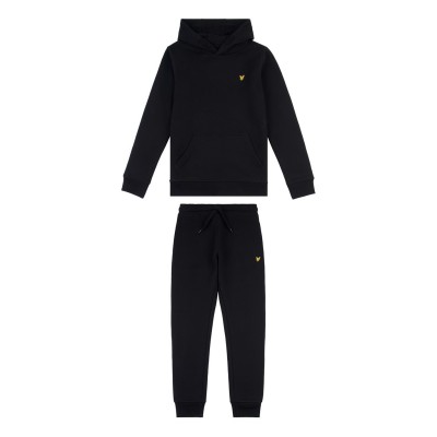 юношески,комплект,детски,облекла,lyle,and,scott,joggers,and,hoodie,set,juniors,black