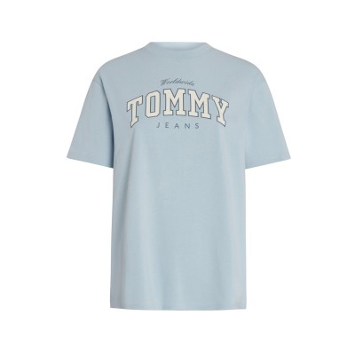 дамски,тениски,tommy,jeans,tj,varsity,tee,breezy,blue