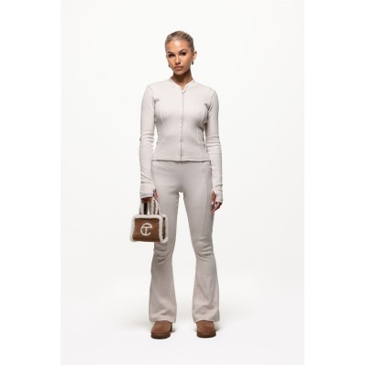 клин,дамски,чорапогащи,и,клинове,good,for,nothing,ribbed,leggings,cream,cream