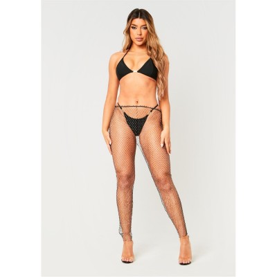 дамски,чорапогащи,и,клинове,missy,empire,mesh,trouser,black