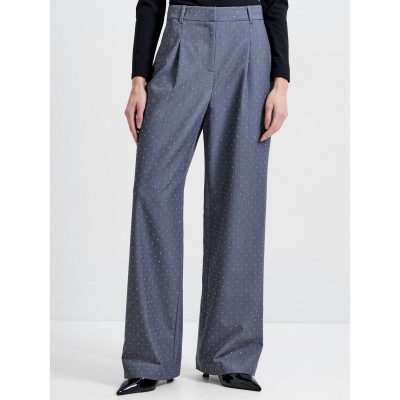 дамски,панталони,дамски,чорапогащи,и,клинове,french,connection,women,s,wide,leg,trousers,grey