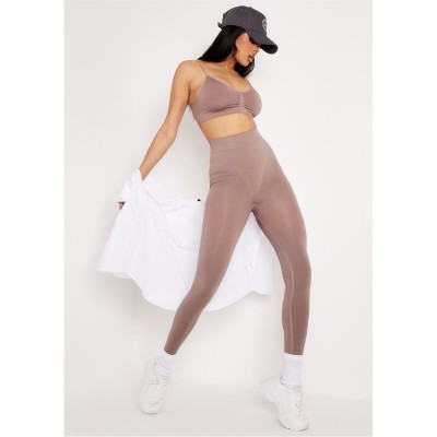 клин,дамски,чорапогащи,и,клинове,missy,empire,waisted,body,sculpting,seamless,leggings,mocha