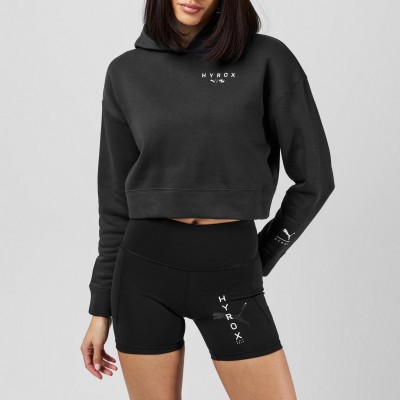 дамски,суичър,дамски,горнища,с,качулка,puma,women,s,hyrox,world,cropped,hoodie,puma,black