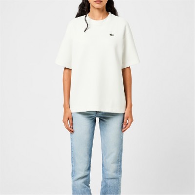 тениска,дамски,топове,lacoste,relaxed,fit,t,shirt,farine,70v