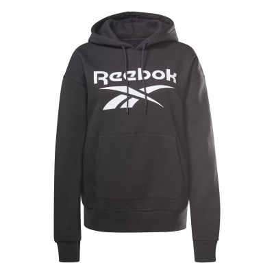 дамска,поларена,блуза,разпродажба,reebok,дамски,блузи,reebok,identity,logo,fleece,hoodie,womens,sweatshirt,black