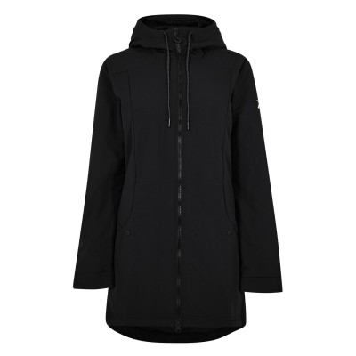 анорак,разпродажба,reebok,дамски,жилетки,reebok,women's,urban,fleece,waterproof,long,sleeve,parka,black