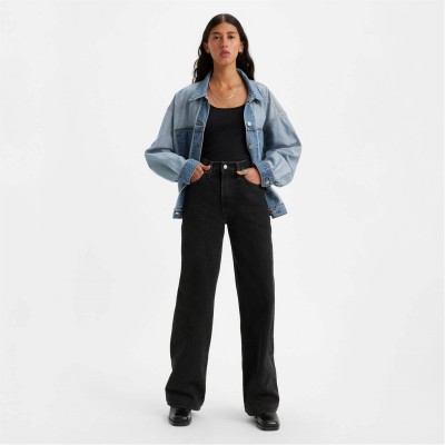 дънки,дамски,дънки,levis,ribcage,wide,jeans,rosie,posie