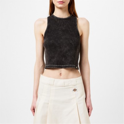 къса,блуза,дамски,топове,dickies,newington,crop,top,acd,wsh,blk