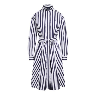 рокля,дамски,поли,и,рокли,polo,ralph,lauren,ela,shirt,dress,970a,navy,white