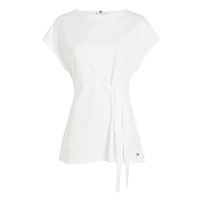 дамски,топове,tommy,hilfiger,women's,wrap,top,ecru