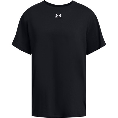 разпродажба,under,armour,дамски,тениски,дамски,топове,under,armour,oversize,ss,black,white