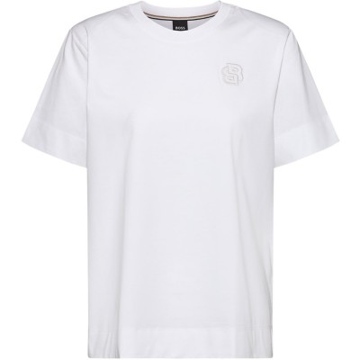 тениска,дамски,топове,boss,elphi,t,shirt,white,100
