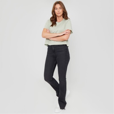 тениска,дамски,тениски,дамски,топове,be,you,boxy,t,shirt,green