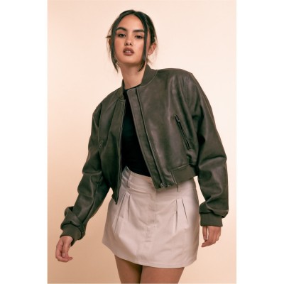 яке,дамски,якета,и,палта,daisy,street,vintage,bomber,jacket,washed,black